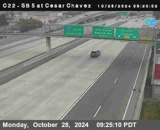 SB 5 at Cesar E Chaves Prkwy