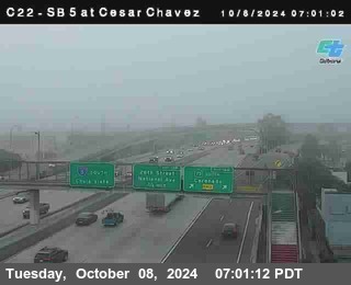 SB 5 at Cesar E Chaves Prkwy