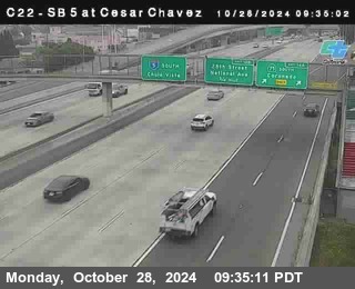 SB 5 at Cesar E Chaves Prkwy