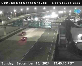 SB 5 at Cesar E Chaves Prkwy