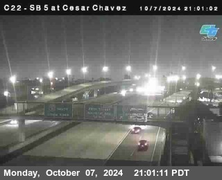 SB 5 at Cesar E Chaves Prkwy