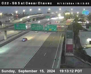 SB 5 at Cesar E Chaves Prkwy