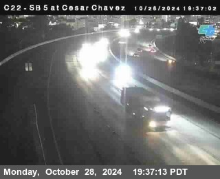 SB 5 at Cesar E Chaves Prkwy