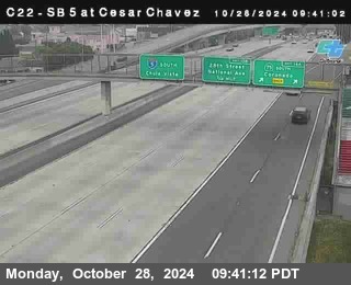 SB 5 at Cesar E Chaves Prkwy