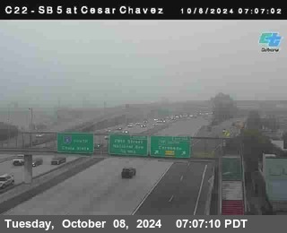 SB 5 at Cesar E Chaves Prkwy