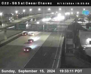 SB 5 at Cesar E Chaves Prkwy