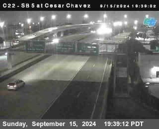 SB 5 at Cesar E Chaves Prkwy