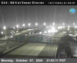 SB 5 at Cesar E Chaves Prkwy