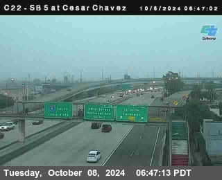 SB 5 at Cesar E Chaves Prkwy