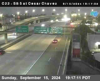 SB 5 at Cesar E Chaves Prkwy