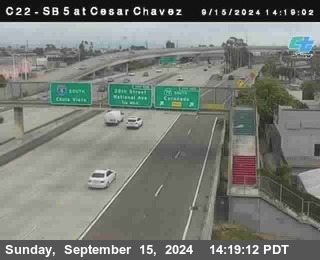 SB 5 at Cesar E Chaves Prkwy