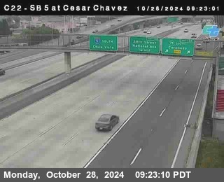 SB 5 at Cesar E Chaves Prkwy