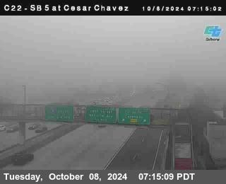 SB 5 at Cesar E Chaves Prkwy