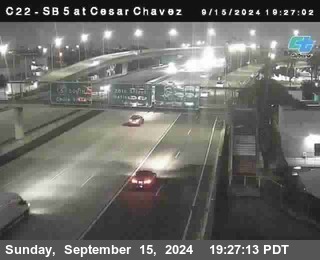 SB 5 at Cesar E Chaves Prkwy