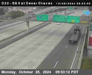 SB 5 at Cesar E Chaves Prkwy