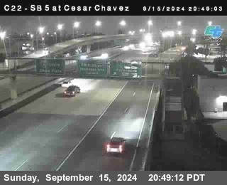 SB 5 at Cesar E Chaves Prkwy