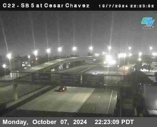 SB 5 at Cesar E Chaves Prkwy