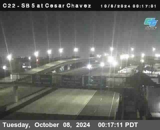 SB 5 at Cesar E Chaves Prkwy