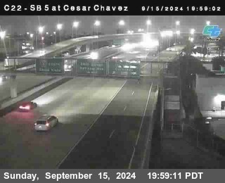 SB 5 at Cesar E Chaves Prkwy