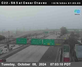 SB 5 at Cesar E Chaves Prkwy