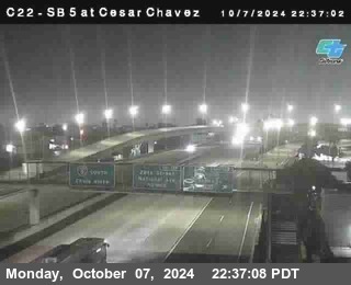 SB 5 at Cesar E Chaves Prkwy