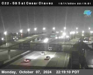 SB 5 at Cesar E Chaves Prkwy