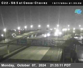 SB 5 at Cesar E Chaves Prkwy