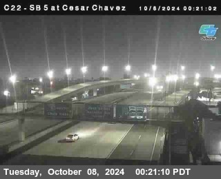 SB 5 at Cesar E Chaves Prkwy