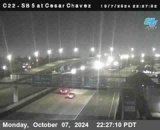 SB 5 at Cesar E Chaves Prkwy