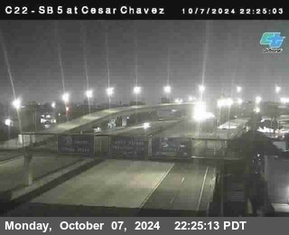 SB 5 at Cesar E Chaves Prkwy