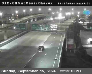 SB 5 at Cesar E Chaves Prkwy