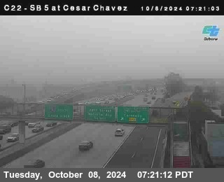 SB 5 at Cesar E Chaves Prkwy