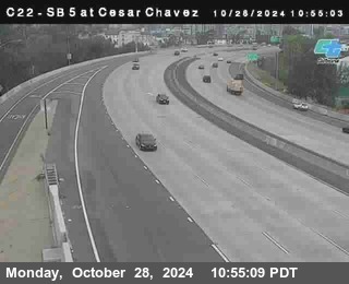 SB 5 at Cesar E Chaves Prkwy