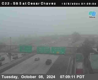 SB 5 at Cesar E Chaves Prkwy