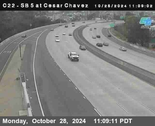 SB 5 at Cesar E Chaves Prkwy