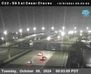 SB 5 at Cesar E Chaves Prkwy