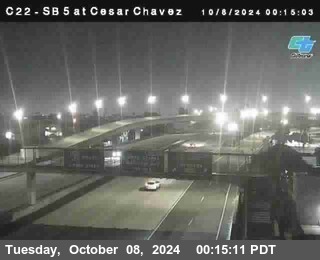 SB 5 at Cesar E Chaves Prkwy