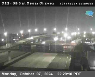 SB 5 at Cesar E Chaves Prkwy