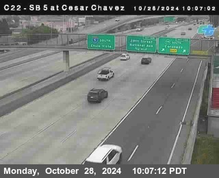 SB 5 at Cesar E Chaves Prkwy