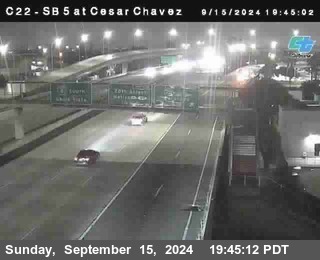 SB 5 at Cesar E Chaves Prkwy