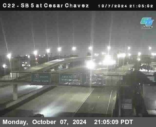 SB 5 at Cesar E Chaves Prkwy