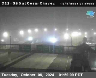 SB 5 at Cesar E Chaves Prkwy