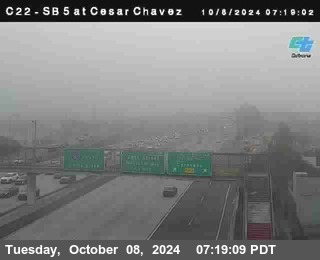 SB 5 at Cesar E Chaves Prkwy