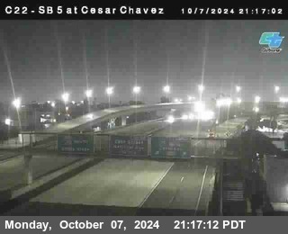 SB 5 at Cesar E Chaves Prkwy