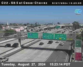 SB 5 at Cesar E Chaves Prkwy