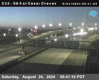 SB 5 at Cesar E Chaves Prkwy