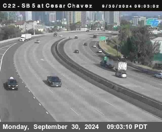 SB 5 at Cesar E Chaves Prkwy