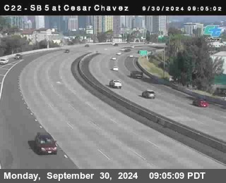 SB 5 at Cesar E Chaves Prkwy