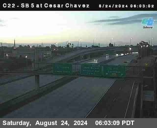 SB 5 at Cesar E Chaves Prkwy