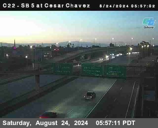 SB 5 at Cesar E Chaves Prkwy